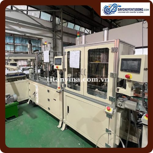 dây chuyền gắn lõi moto